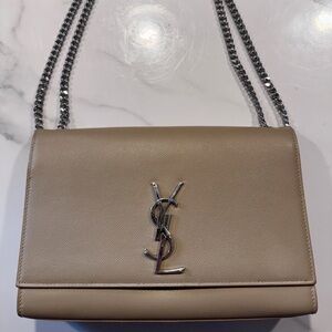 Yves Saint Laurent Tan Shoulder Bag